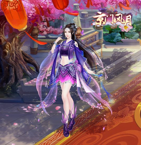 予君夏衣《京门风月》手游秒变清凉的夏日秘籍