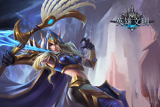 君海首款魔幻手游《英雄文明》全新人物原画今日曝光