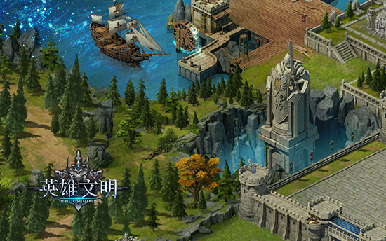大战一触即发《英雄文明》手游魔幻场景曝光
