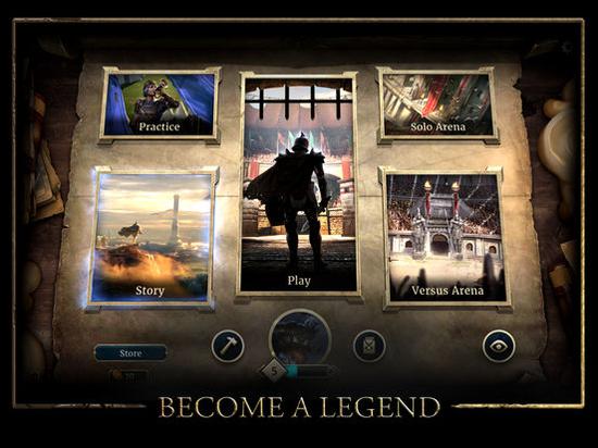 Bethesda《上古卷轴：传奇》移植iphone平台
