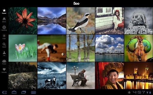 500px摄影分享手机软件app截图