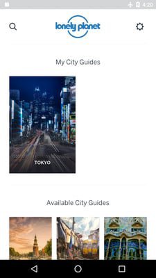 城市旅游指南Guides手机软件app截图