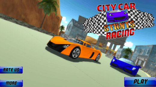 City Car Stunts racing手游app截图