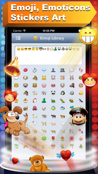 Emoji Emoticon&最新表情手机软件app截图