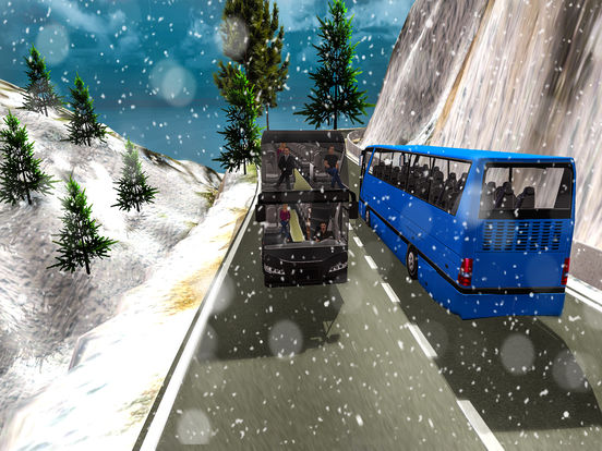 极端雪旅游车司机模拟器3D手游app截图