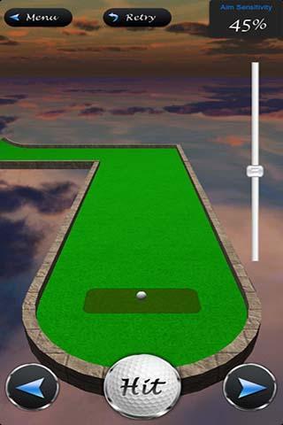 3D职业高尔夫手游app截图