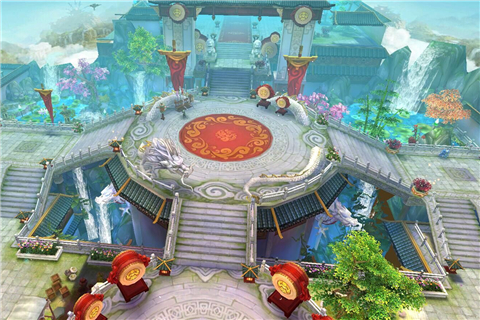 3D唯美仙侠手游《永恒仙域》登顶IOS畅销榜第四