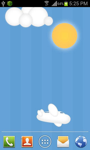 蓝天白云动态壁纸手机软件app截图