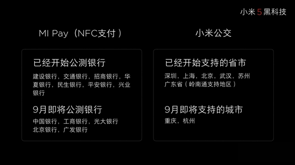 米Pay相关功能及支持机型介绍