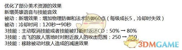 《王者荣耀》新英雄苏烈加强解析说明介绍
