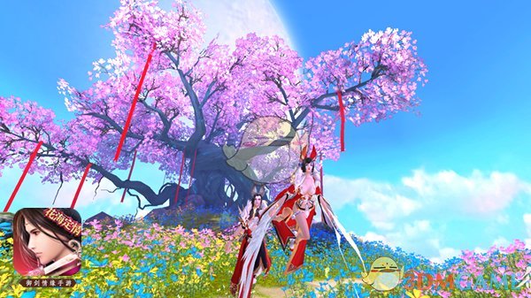 结缘之地《御剑情缘》花海秘境前瞻