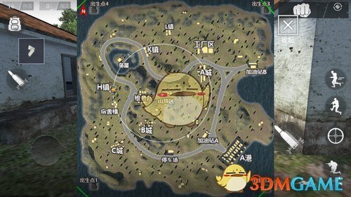 《放逐游戏大逃杀》地图使用方法详解