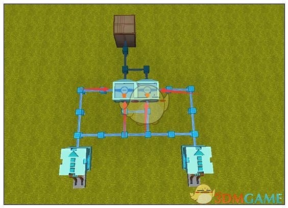《迷你世界》算法器双控开关教程