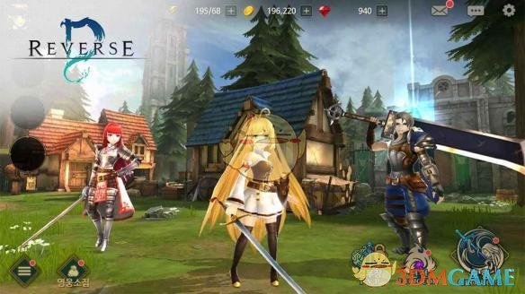 韩国幻想风RPG手游《Reverse D》2018上半年上架