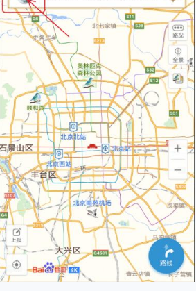 《百度地图》测速方法