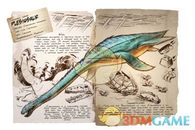 《方舟：生存进化》蛇颈龙图鉴