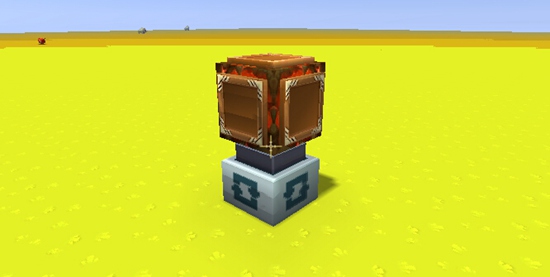 《迷你世界》转轴方块版保险箱制作方法