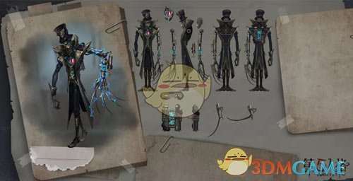 《第五人格》杰克蒸汽系列皮肤曝光