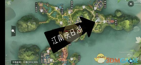 《楚留香》手游2月23日坐观万象修炼点坐标