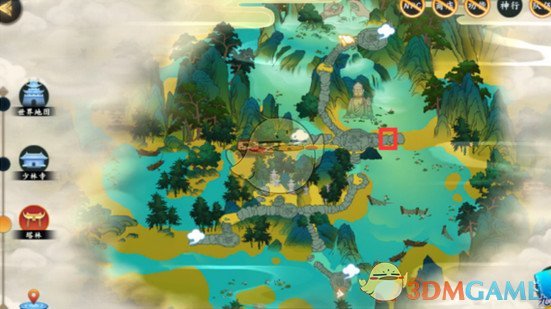 《剑网3：指尖江湖》少林修为点获取坐标地点