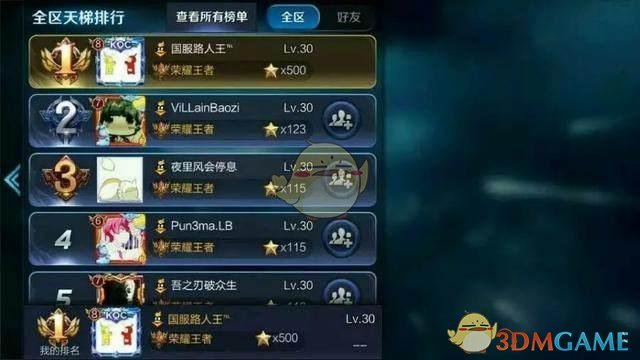 《王者荣耀》星星上限介绍