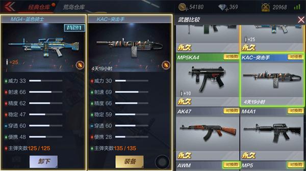 《穿越火线：枪战王者》MG4-蓝色骑士属性评测