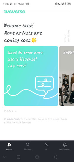 《Weverse》账号注册教程