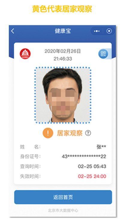北京健康码 样式图片