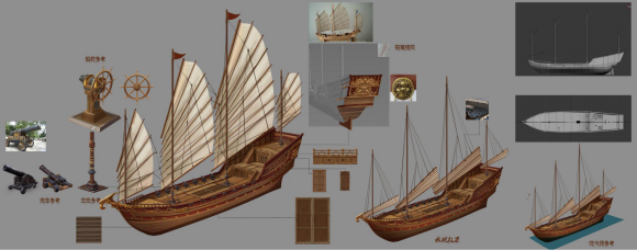 《黎明之海》帆船设计概念解析