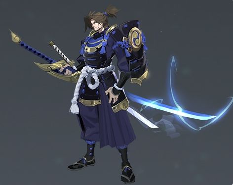《王者荣耀》宫本武藏重塑效果展示