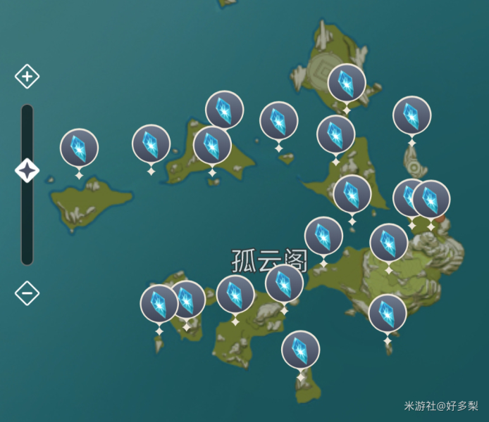 《原神》星落之地、孤云阁、轻策庄碎屑位置大全