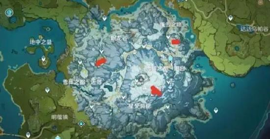 《原神》雪山山顶传送位置介绍