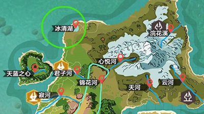 创造与魔法地图河流图片