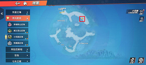 《航海王热血航线》巨人之岛的池底位置介绍