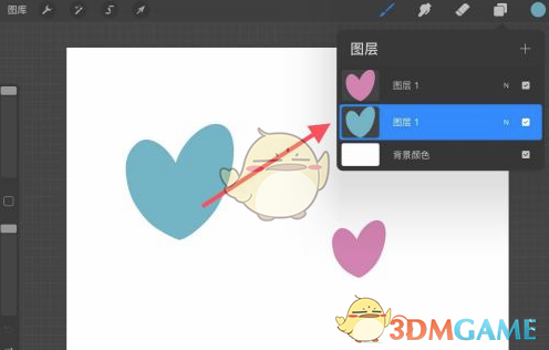 《procreate》复制图层到另一个画布教程