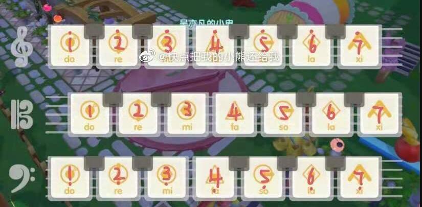 《摩尔庄园手游》钢琴谱夜曲介绍
