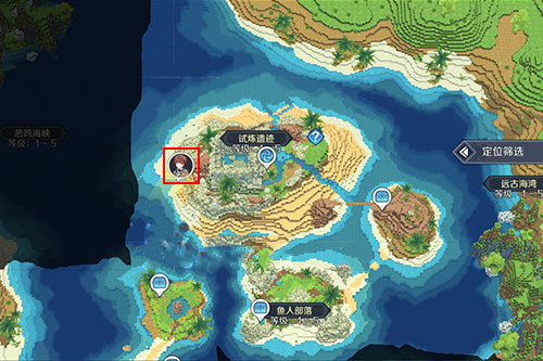 《神角技巧》试炼岛高级宝箱位置介绍