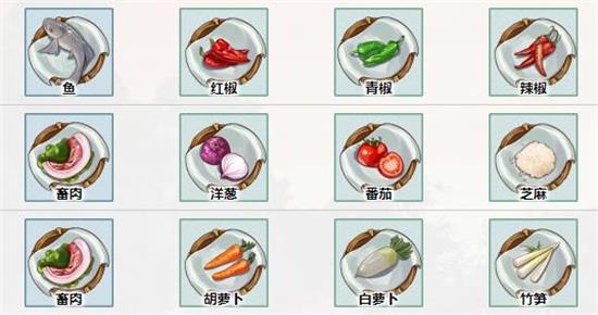 《江湖悠悠》扬州食谱配方一览