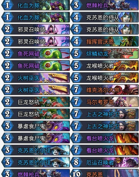 《炉石传说》乱斗魔方高胜率卡组推荐