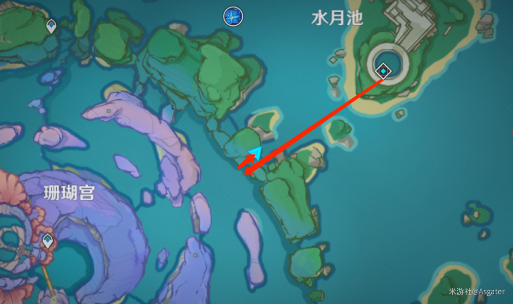 《原神》海祇岛神秘书页位置介绍