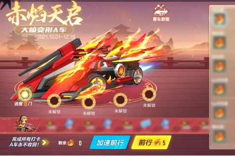 《QQ飞车》赤焰天启特性介绍