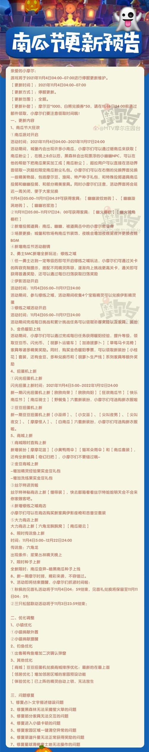 《摩尔庄园》南瓜节活动玩法攻略