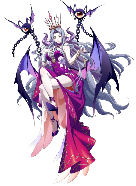 《梦幻模拟战》帕希尔午夜女帝皮肤一览