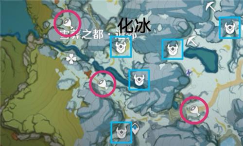 《原神》雪狐刷新位置一览
