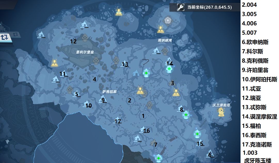 《幻塔》豪力首领位置介绍