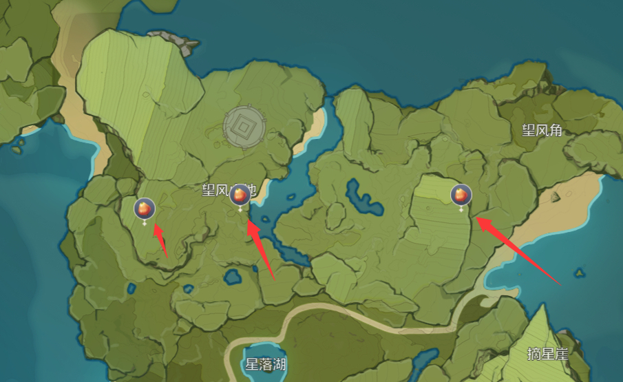 《原神》2.3百货奇货日落果采集位置分享