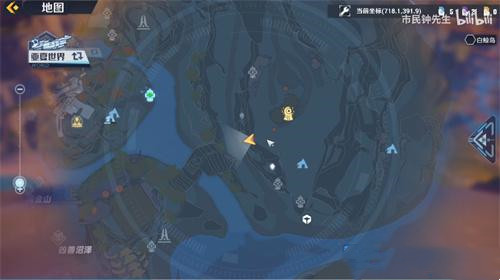 《幻塔》第四区风景点位置分享