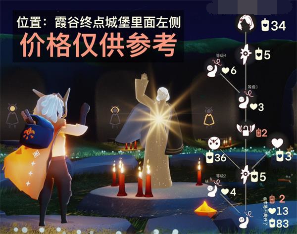 《光遇》手花先祖兑换图一览