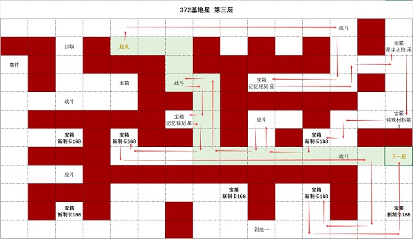 《时空中的绘旅人》372基地星第三层通关攻略