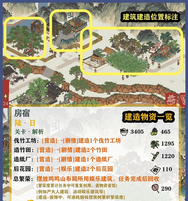 《江南百景图》东宫苍龙房宿通关攻略